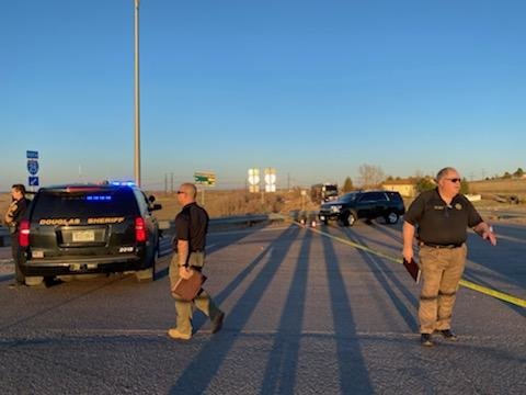 Deputies respond to an officer-involved shooting in Douglas County.